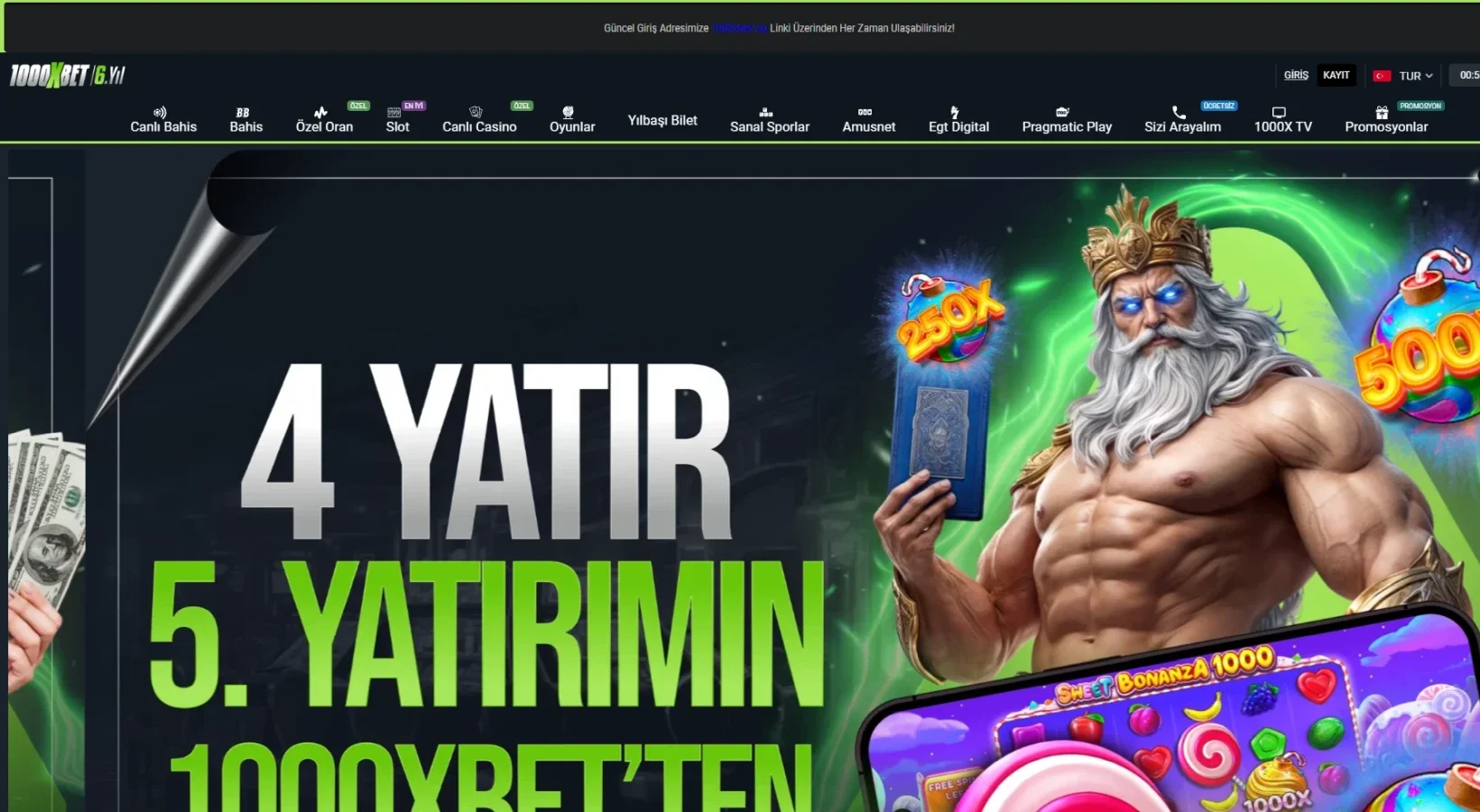 1000Xbet ekran görüntüsü
