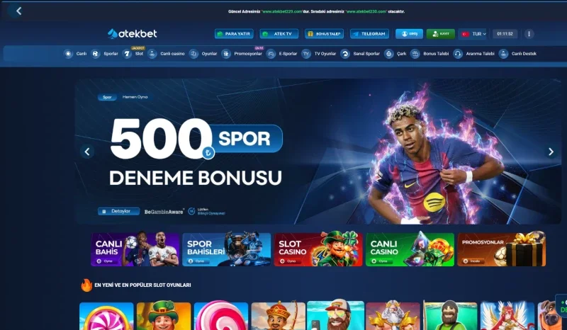 Atekbet ekran görüntüsü
