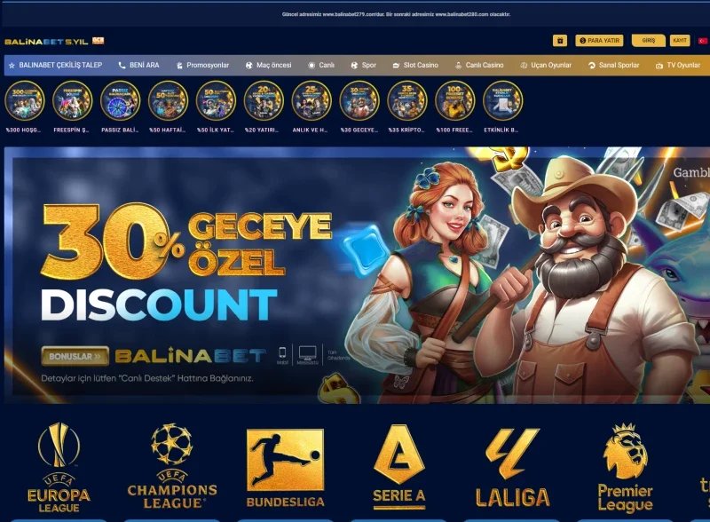 Balinabet ekran görüntüsü