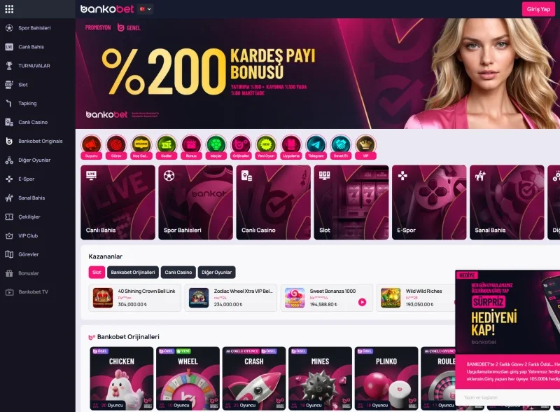 Bankobet ekran görüntüsü