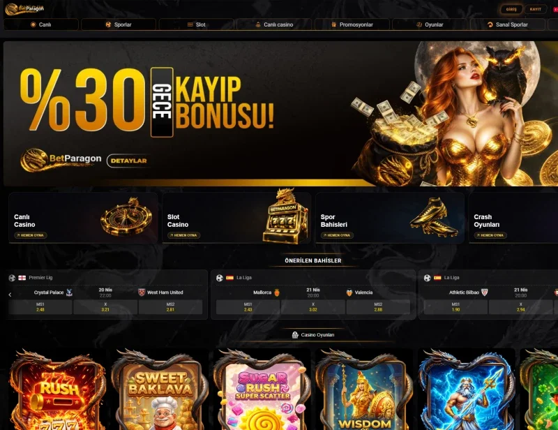 Betparagon ekran görüntüsü