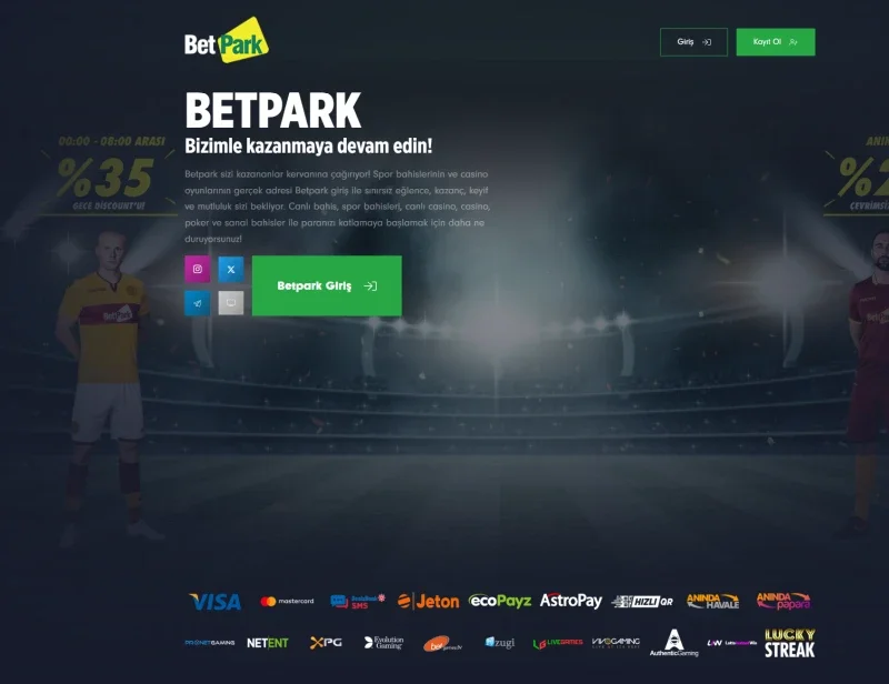 Betpark ekran görüntüsü