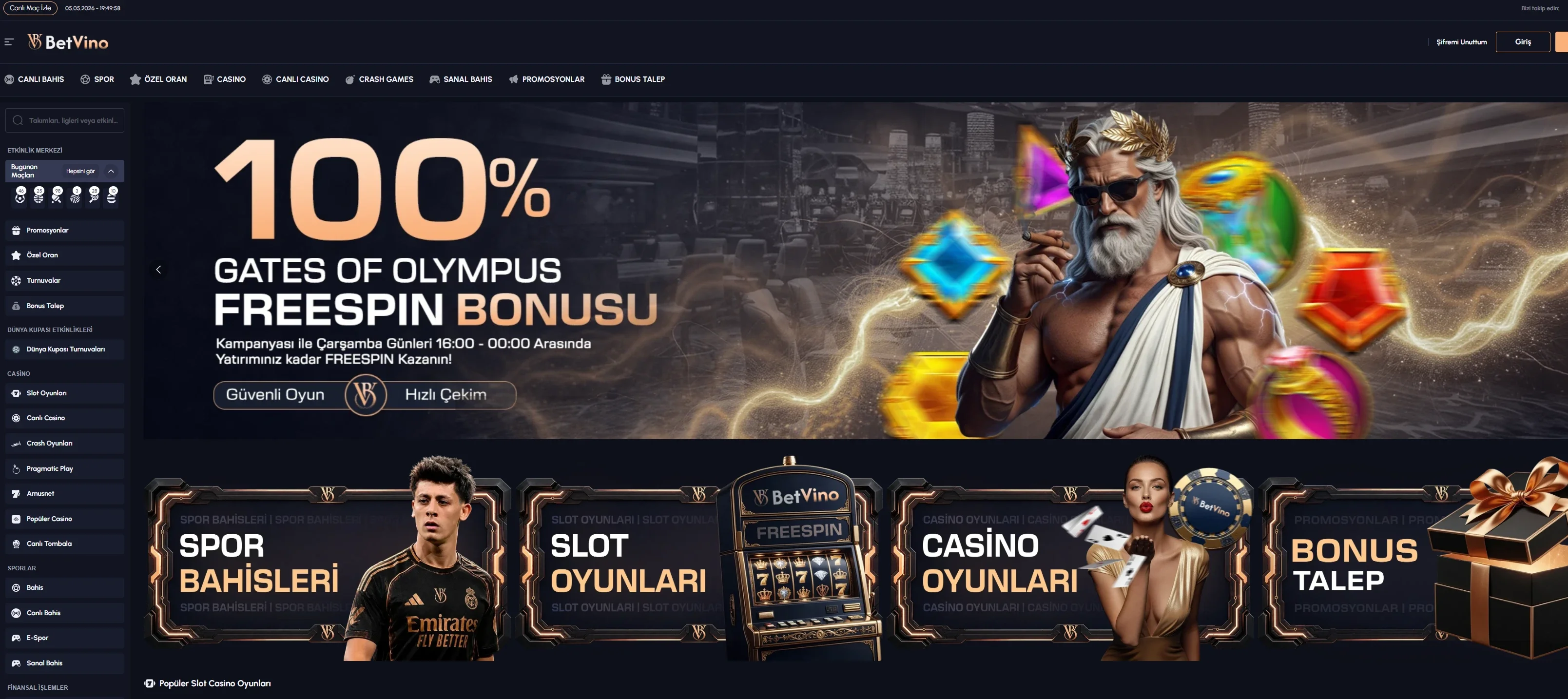 Betvino ekran görüntüsü