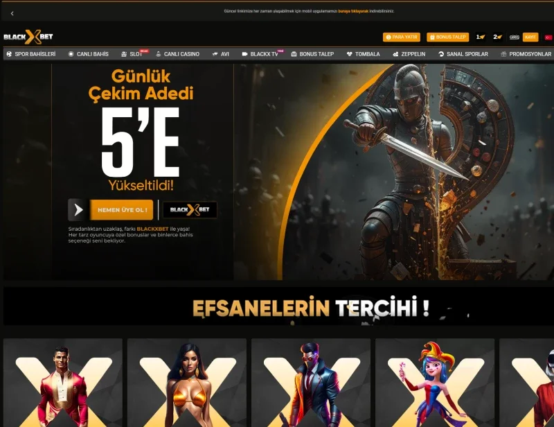 Blackxbet ekran görüntüsü