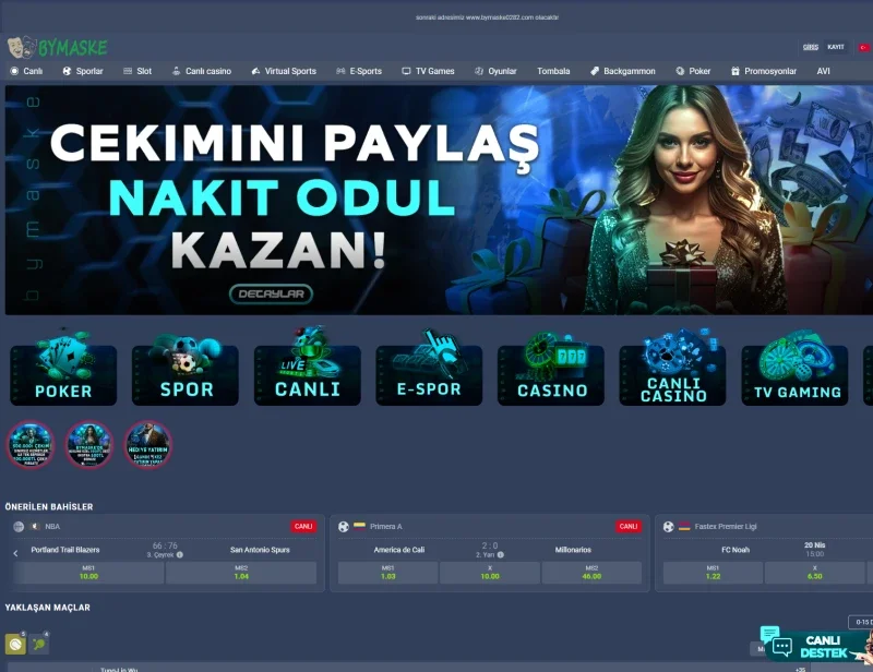 Bymaske ekran görüntüsü