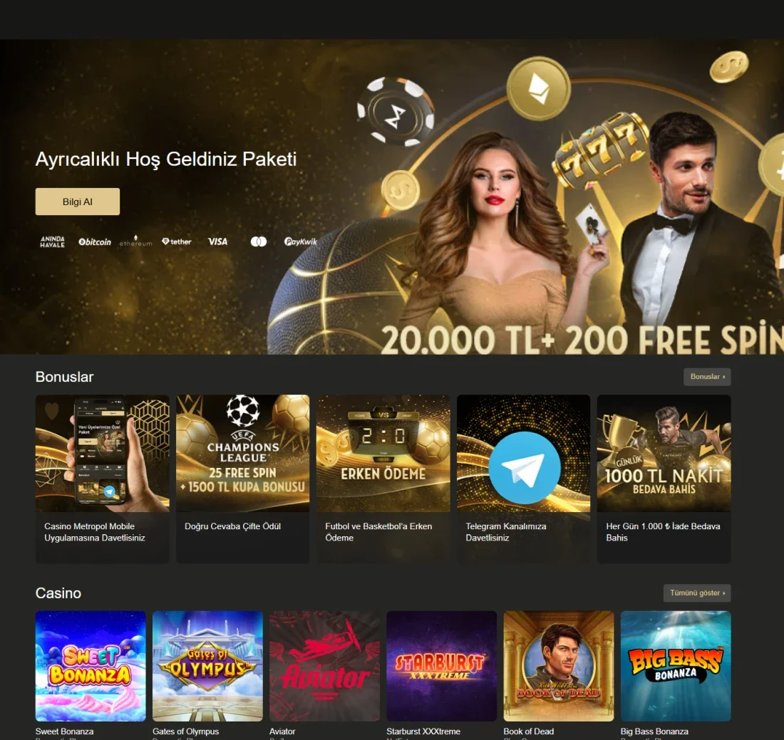 Casino Metropol ekran görüntüsü