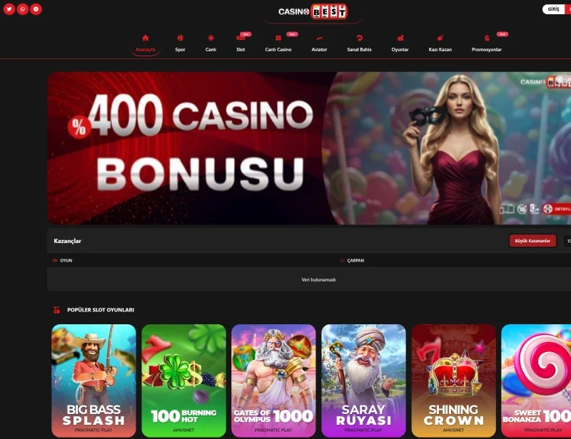 Casinobest ekran görüntüsü