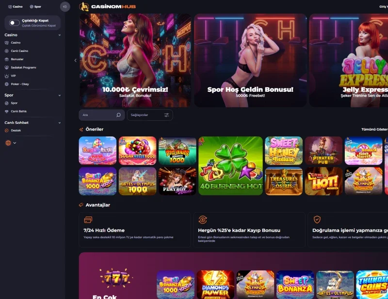 Casinomhub ekran görüntüsü