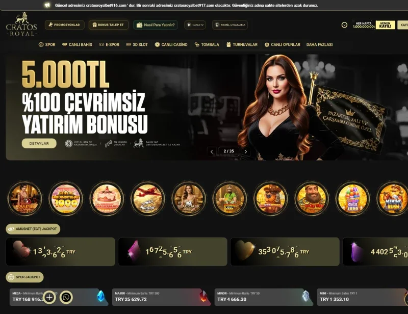 Cratos Royalbet ekran görüntüsü
