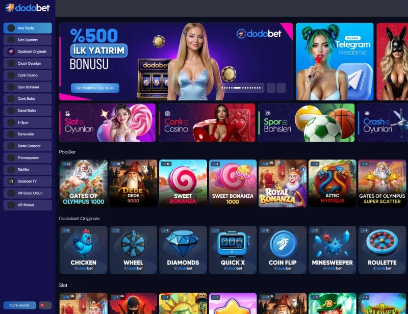 Dodobet ekran görüntüsü
