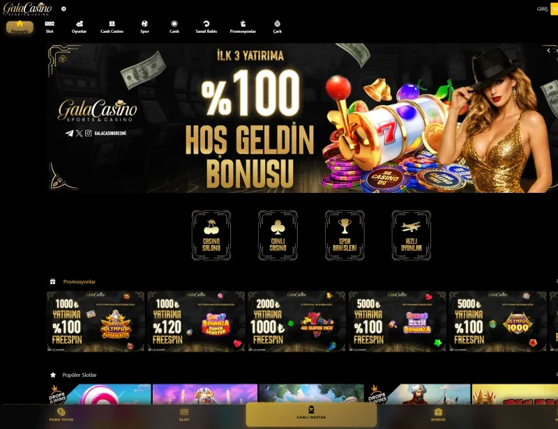 Gala Casino ekran görüntüsü