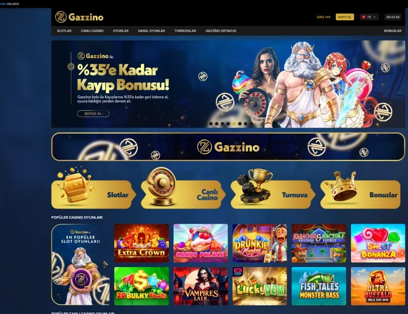 Gazzino ekran görüntüsü