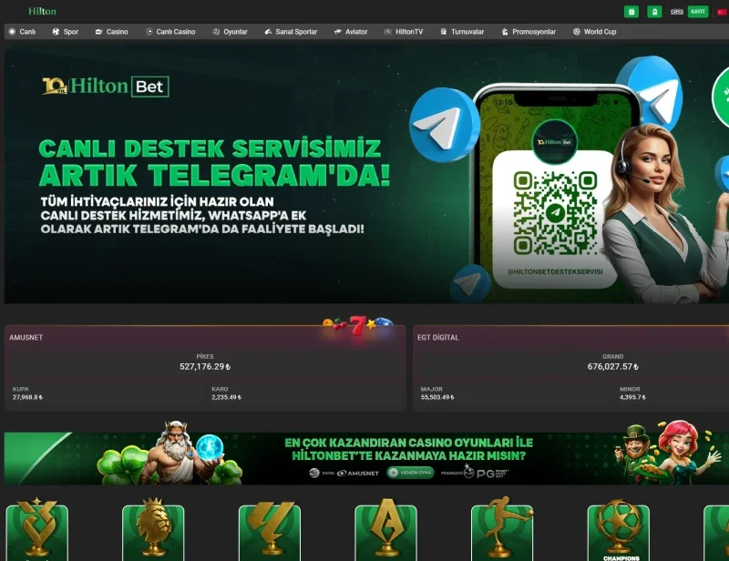 Hiltonbet ekran görüntüsü