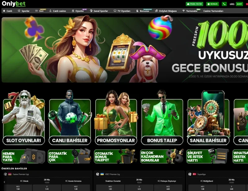 OnlyBet ekran görüntüsü