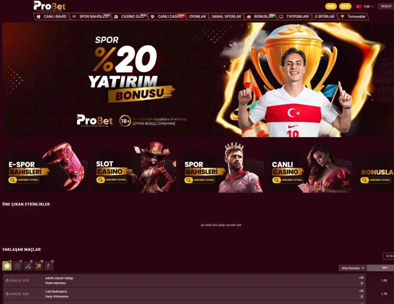 Probet ekran görüntüsü