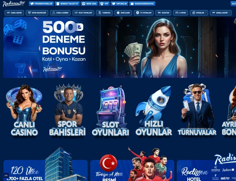 Radissonbet ekran görüntüsü