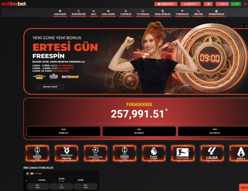 Redfoxbet ekran görüntüsü