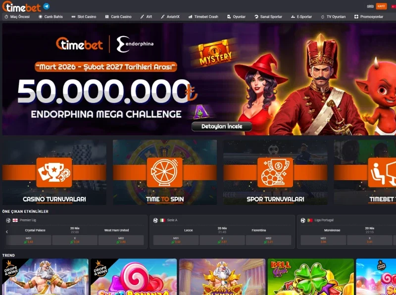 Timebet ekran görüntüsü