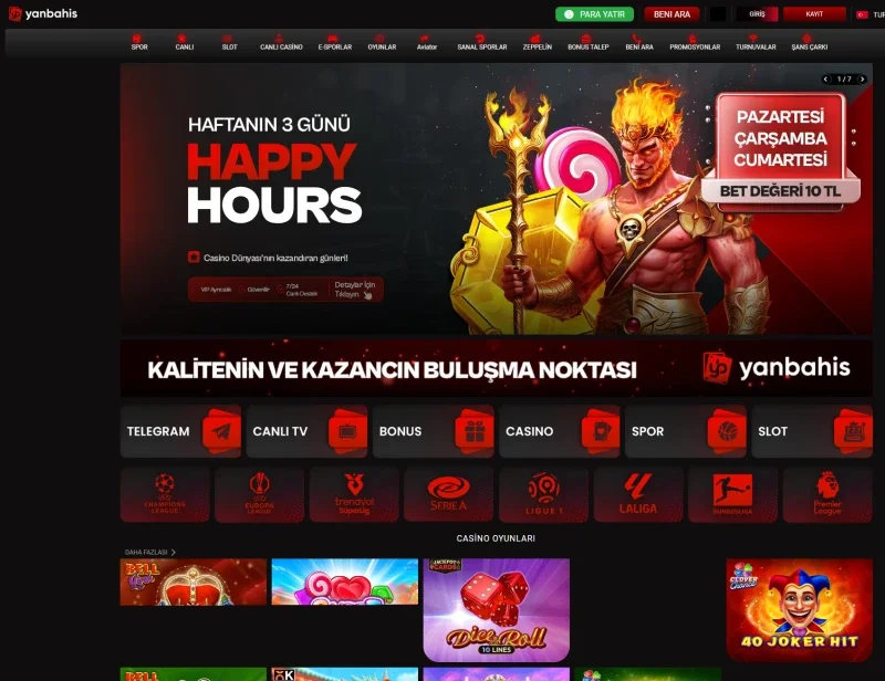 Yanbahis ekran görüntüsü
